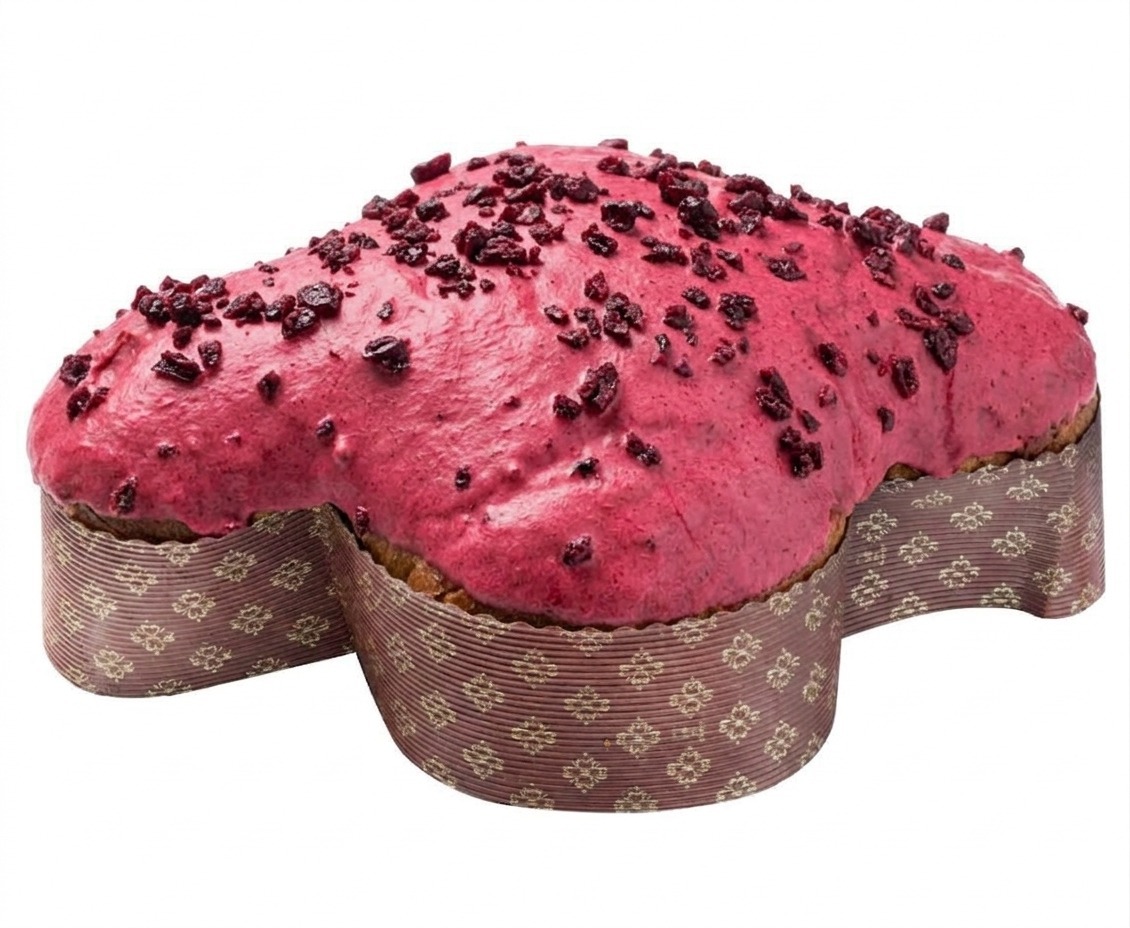 Colomba crema e fragoline